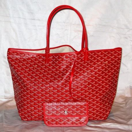 sac goyard rouge|sac de sac Goyard.